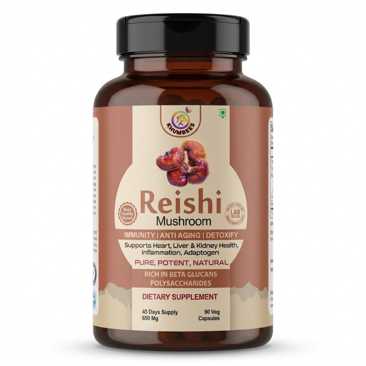 Reishi Mushroom Extract Capsules
