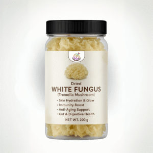 Dried White Fungus (Tremella Mushroom) for Skin Health, Immunity & Anti-Aging